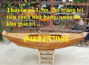 xuồng gỗ 1,2m, 1,5m 2m nhỏ xinh