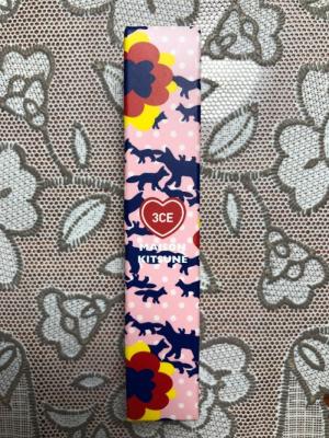 Son bút chì 3CE Maison Kitsune Velvet Lip Crayon hàng xách tay Hàn Quốc