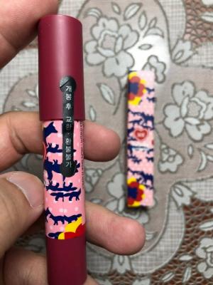 Son bút chì 3CE Maison Kitsune Velvet Lip Crayon hàng xách tay Hàn Quốc