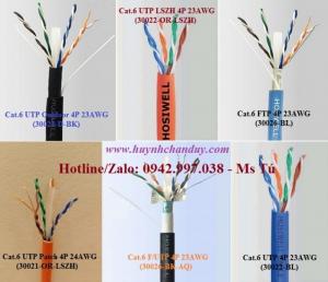 (30022-BL) Cáp mạng LAN Hosiwell Cat.6 UTP Horizontal