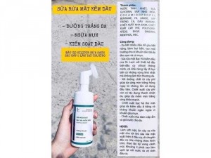 Sữa rửa mặt bạc hà kiềm dầu