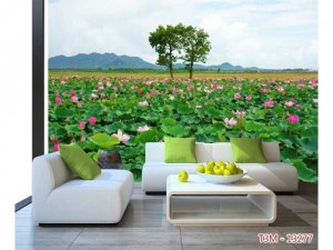 Tranh dán tường 3d mang đến ngôi nhà bạn thêm phần sang trọng quý phái
