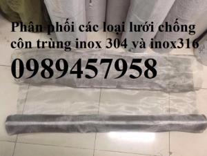Lưới inox 304 chống côn trùng - lưới dệt - lưới đan giá rẻ