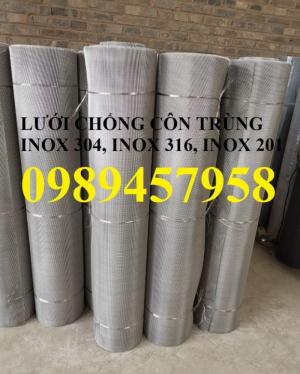 Lưới inox 304 chống côn trùng - lưới dệt - lưới đan giá rẻ