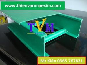 Thang cáp điện frp, máng cáp điện frp
