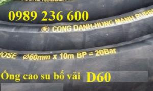 Ống cao su Công Danh Hùng Mạnh sẵn kho tại Hà Nội
