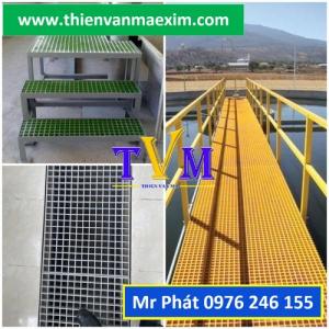 Bán sàn ô lưới nhiều màu frp grating