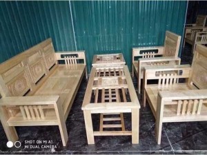 Chuyên bàn ghế phòng khách gỗ sồi,hương xám,hương vàng,xoan đào...