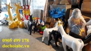 BỘ TƯỢNG TRANG TRÍ VƯỜN CỔ TÍCH TẠI QUY NHƠN