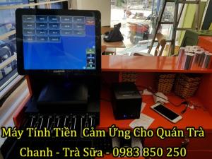 Bộ Máy Pos Tính Tiền Cảm Ứng Cho Quán Trà Chanh tại Hà Nội,Hà Tĩnh, Hà Nam