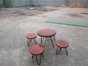 Bàn ghế. ô dù quán nhậu