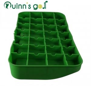 Khay caosu đựng 100 bóng golf màu xanh