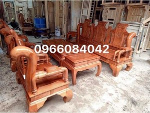 Chuyên bàn ghế phòng khách tân cổ điển gỗ sồi,lát,hương đá...