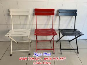 Ghế Xếp Cafe. Ghế Ngồi Cafe, Ghế Giá Rẻ Trà Sữa. Ghế Sắt Xếp. Ngọc Phát