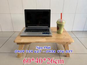 Bàn gỗ chân thang. Bàn xếp chân gỗ. Bàn ngồi bệt. Bàn trà. Ngọc Phát