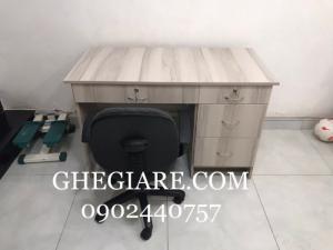COMBO Bàn Ghế Máy Tính D120xR60xC75, MFC Chống Trầy, Chống Ẩm