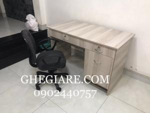 COMBO Bàn Ghế Máy Tính D120xR60xC75, MFC Chống Trầy, Chống Ẩm