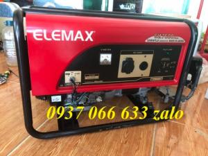 Máy phát điện 6,5kw Elemax Sh7600EX hàng Nhật còn mới 96%