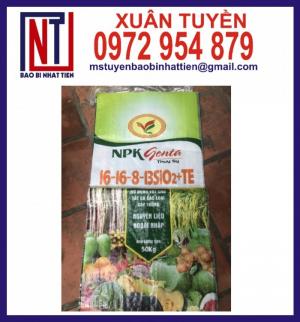 Bao bì đựng phân bón, bao PP dệt