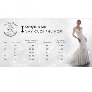 Váy cưới cao cấp phi Hàn vai ngang, đuôi dài - K917