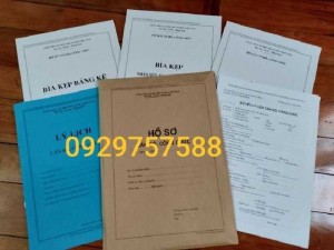 Hồ sơ cán bộ công chức
