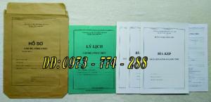 Hồ sơ cán bộ công chức