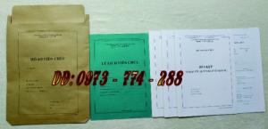 Hồ sơ cán bộ, công chức, viên chức