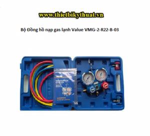 Bộ Đồng hồ nạp gas lạnh Value VMG-2-R22-B-03 - Hàng chính hãng