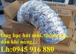 Ống bạc lắp quạt hút mùi khí thải D75, D100, D125, D150, D175, D200