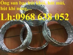 Ống bạc lắp quạt hút mùi bếp gia đình – Bếp nhà hàng – Bếp quán ăn