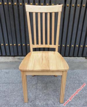 Ghế ăn gỗ cao su nhập khẩu cao cấp (không nệm)