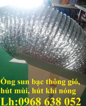 Ống bạc lắp quạt thông gió nhà bếp D75, D100, D125, D150, D175, D200