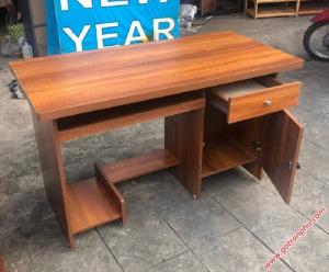 Bàn ghế văn phòng làm việc 1m gỗ melamine