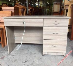 Bàn văn phòng làm việc gỗ melamine hiện đại