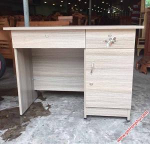 Bàn văn phòng làm việc gỗ melamine hiện đại