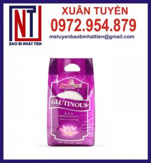 Cung cấp bao bì đựng gạo 5kg, 10kg ghép màng