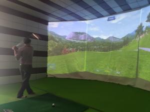 Sở hữu phòng tập Golf 3D đẳng cấp thượng lưu