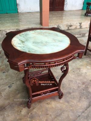 Bộ Bàn Ăn - Bàn Trà Dáng Sừng Trâu - Mã Sp : Pan052025