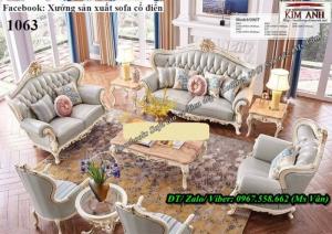 bàn ghế phòng khách tân cổ điển Cần Thơ