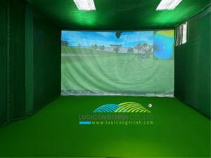 Chuyên thi công phòng Golf 3D chuẩn Hàn Quốc