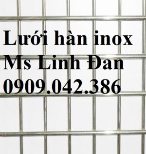 Lưới hàn inox, lưới hàn inox ô vuông, chuyên cung cấp lưới hàn inox, lưới hàn