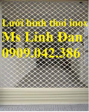 Lưới hình thoi inox, lưới mắt cáo inox, lưới kéo giãn inox, lưới inox