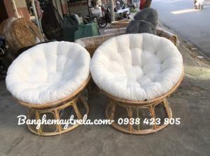 Ghế papasan mây tròn đường kính 1m