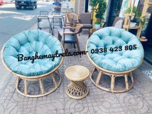 Ghế papasan mây tròn đường kính 1m