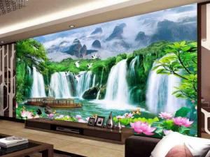 Tranh gạch 3d phong cảnh phong thủy - 66T
