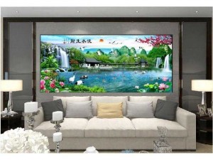 Tranh gạch men cao cấp cho phòng khách