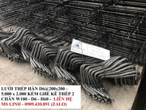 Lưới Thép Hàn Xây Dựng Kèm Ghế Kê Thép 2 Chân