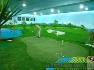 Thiết kế Green Golf tại sân vườn, sân thượng