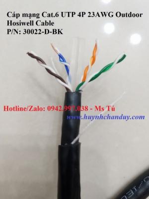 (30022-D-BK) Cáp mạng LAN ngoài trời Cat.6 UTP 4P 23AWG Outdoor