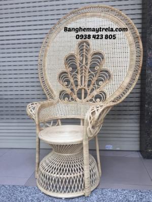 Ghế mây con công